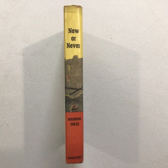 Now or Never by Manning Coles Vintage Hardcover Book - Picture 6 of 6